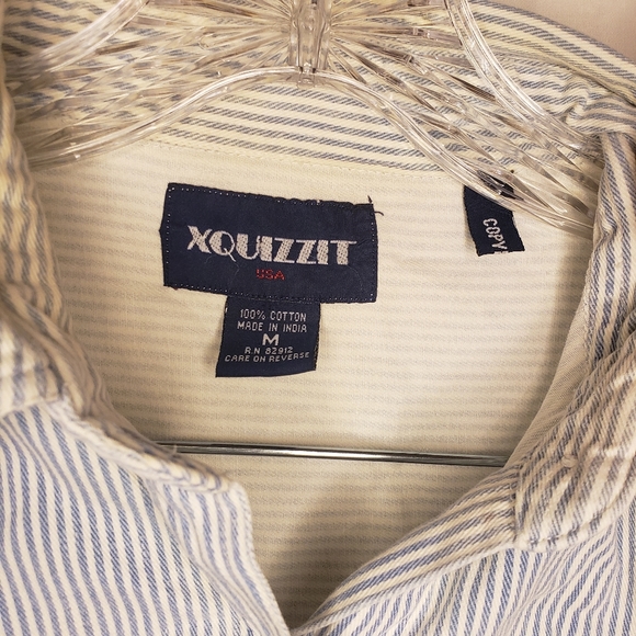 XQUIZZIT USA Medium Button Down Tee - Picture 4 of 7